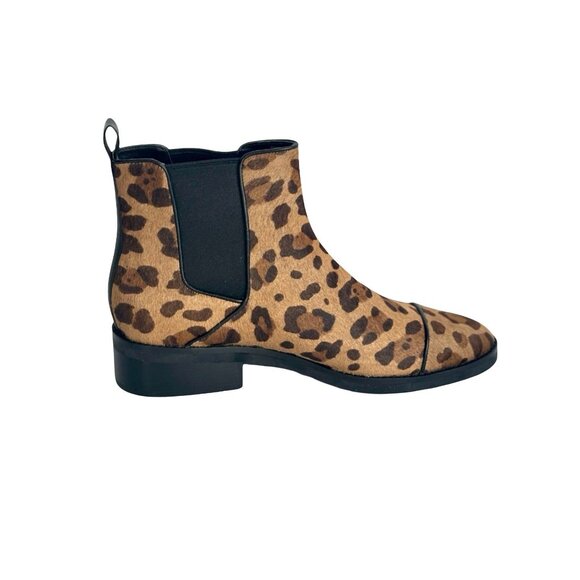 Cole Haan Mara Grand Chelsea Ankle Boots Leopard Print Womens 9 New - Picture 6 of 8